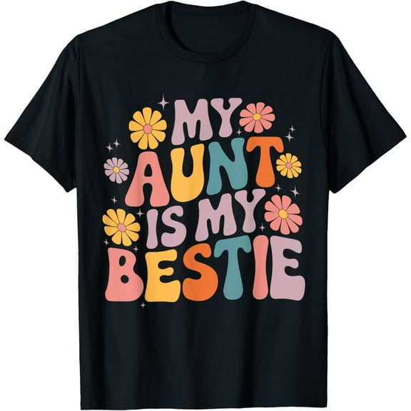 My Aunt is My Bestie Auntie Niece matching Twinning Girls T-Shirt