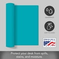 thumbnail image 2 of CounterArt Large Teal Desktop Protector-Mouse Pad 32" x 16", 2 of 6