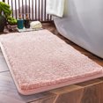 thumbnail image 5 of Bath Rug, Non-Slip Absorbent Bath Mat, High Pile Plush Floor Mat for Shower Tub, Machine Washable Quick Dry Bathroom Carpet, Soft Home Decor, 5 of 6