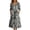 AA-Black657, variant on XIAONU Women's Plaid Midi Dress Turn-Down Collar Puff-Sleeve Daily Weekend Shirt Gown
