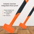 thumbnail image 4 of HLONK 0.5-3LB Rubber Hammer Elastic Mallet Household Multifunctional Woodworking Tool, 4 of 15