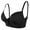 Black, variant on Women Deep U Plunge Backless Push Up Bra, Low Cut Multiway Bra with Free Clear Straps for Wedding Prom Dresses