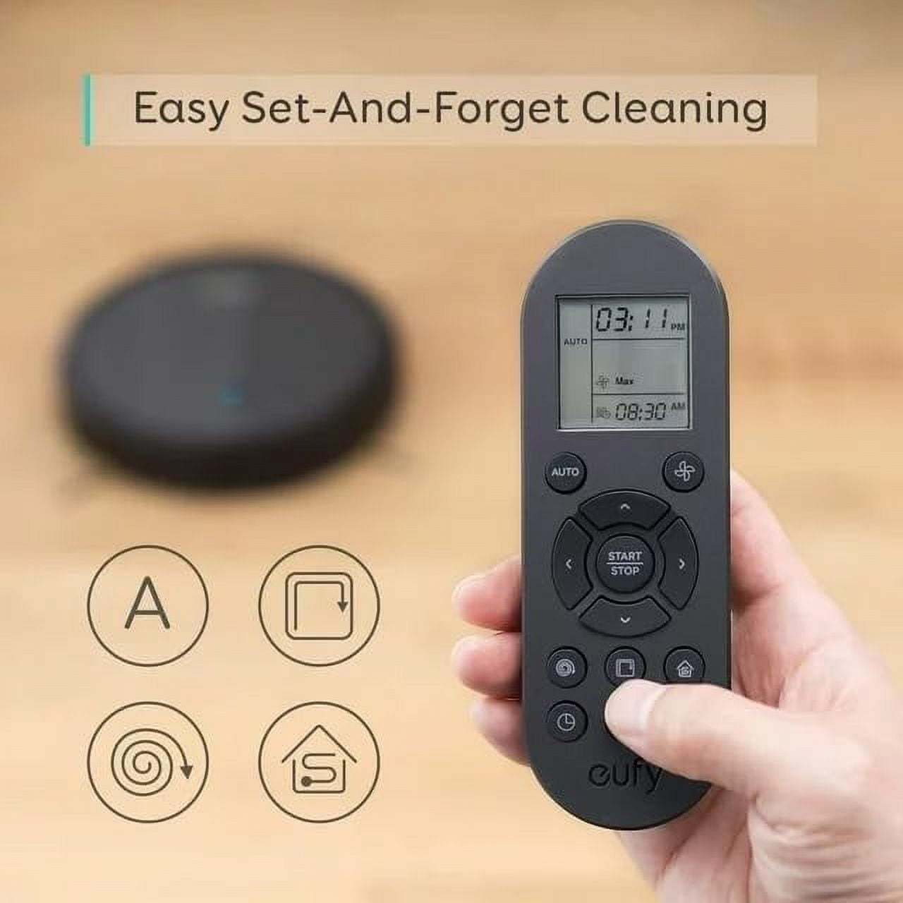 Eufy BoostIQ RoboVac 11S Auto Vacuum Cleaner for Home, Slim