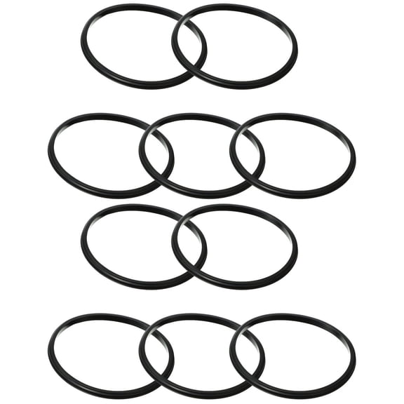 Cup Seal Bottle Cap Sealing Ring Glass Cups Replacement Lids for Tumblers Rings 10 Pcs