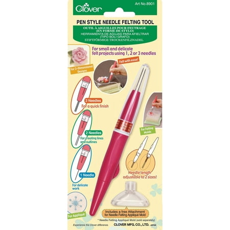 UPC: 0051221557354 | Clover Pen Style Needle Felting Tool