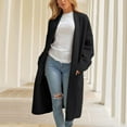 thumbnail image 2 of idosla Women's Long Cardigan Sweater 2025 Fall Fashion Casual Oversized Knit Open Front Coatigan Jacket Coat Outfits (Black, XXL), 2 of 8