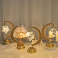 thumbnail image 3 of Luz de estrella de cuerda de cáñamo con enchufe LED, luz de luna, bola luminosa, luz de noche decorativa con USB, tamaño compacto, alimentada por USB, 3 of 6