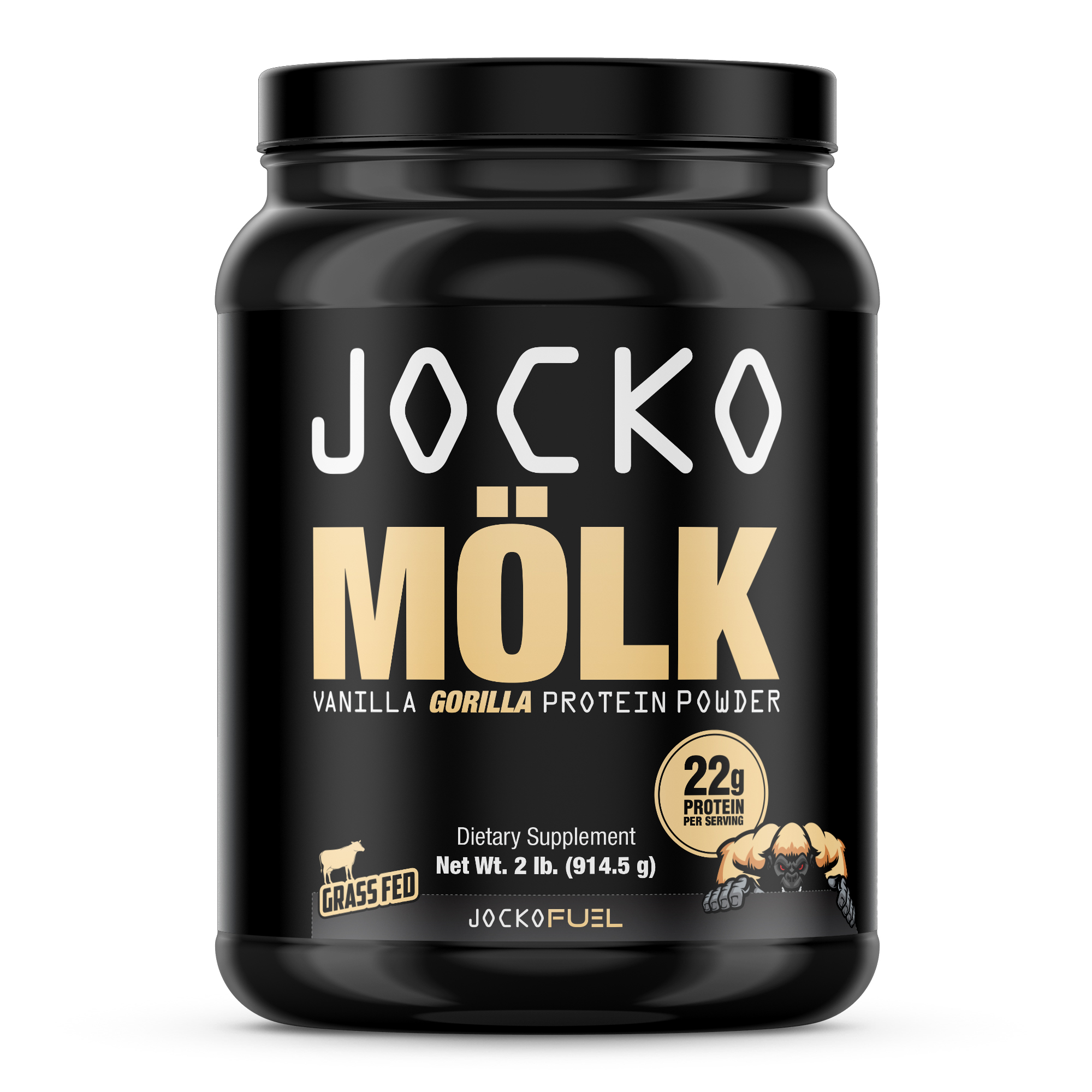 Jocko Vanilla Gorilla Protein Molk Walmart Com