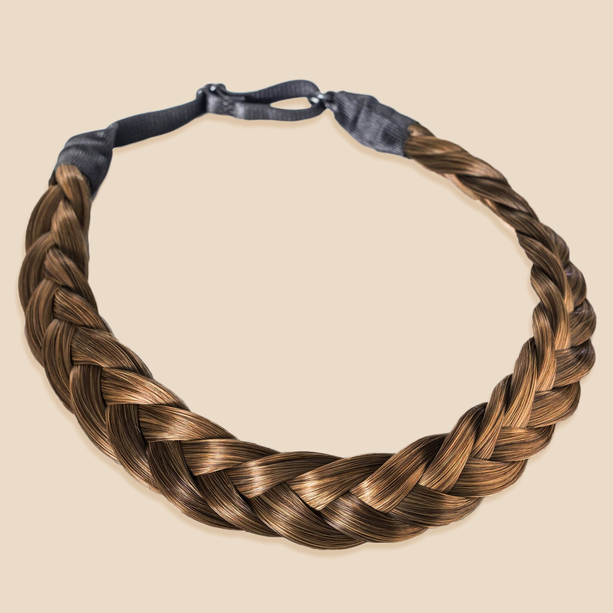 Madison Braids Women's Two Strand Headband Hair Braid Natural Looking