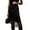 Black, variant on Skirts for Women Satin Lace Insert Midi Skirt With Floral Embroidered For Summer Casual Wear Without Repeating Any Word White M