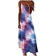 thumbnail image 1 of Vestidos de Verano con Cuello en V para las Mujeres 2025 Imprimir Vestido de Cuello Redondo sin Mangas Vestidos Casuales para las Mujeres, 1 of 5