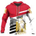 thumbnail image 3 of Sudadera con capucha con estampado de mapa y bandera de Egipto, sudadera con capucha con cremallera y emblema nacional egipcio para hombre, ropa informal, sudadera deportiva para hombre, 3 of 5