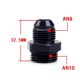 thumbnail image 1 of Universal AN6 AN8 AN10 Hose to AN Connector to M14/M16/m18x1.5 Straight Air Compressed Hose for Fuel Oil Male Adapter Car Accessories~0337, 1 of 1