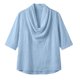 thumbnail image 4 of Neewe Women's 3/4 Sleeve Shirts Classic Solid Color Clow Neck Casual Work Tops Blouses Daily Outfits, 4 of 6