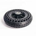 thumbnail image 6 of 7 Inch 7*1 3/4 Electric Wheelchair Solid Front Wheel, Air-Free Honeycomb Solid Tire Hub 7x2 Tire, Suitable for Wheelchairs [Integrated Hub], 6 of 6