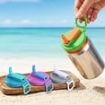 thumbnail image 6 of Soda Can Lids with Silicone Straw, Leak-Proof Soda Can Covers to Keep Carbonation Reusable Pop Can Lids For Standard Canned Beverage, Beer, Juice, Seltzer(Purple), 6 of 7