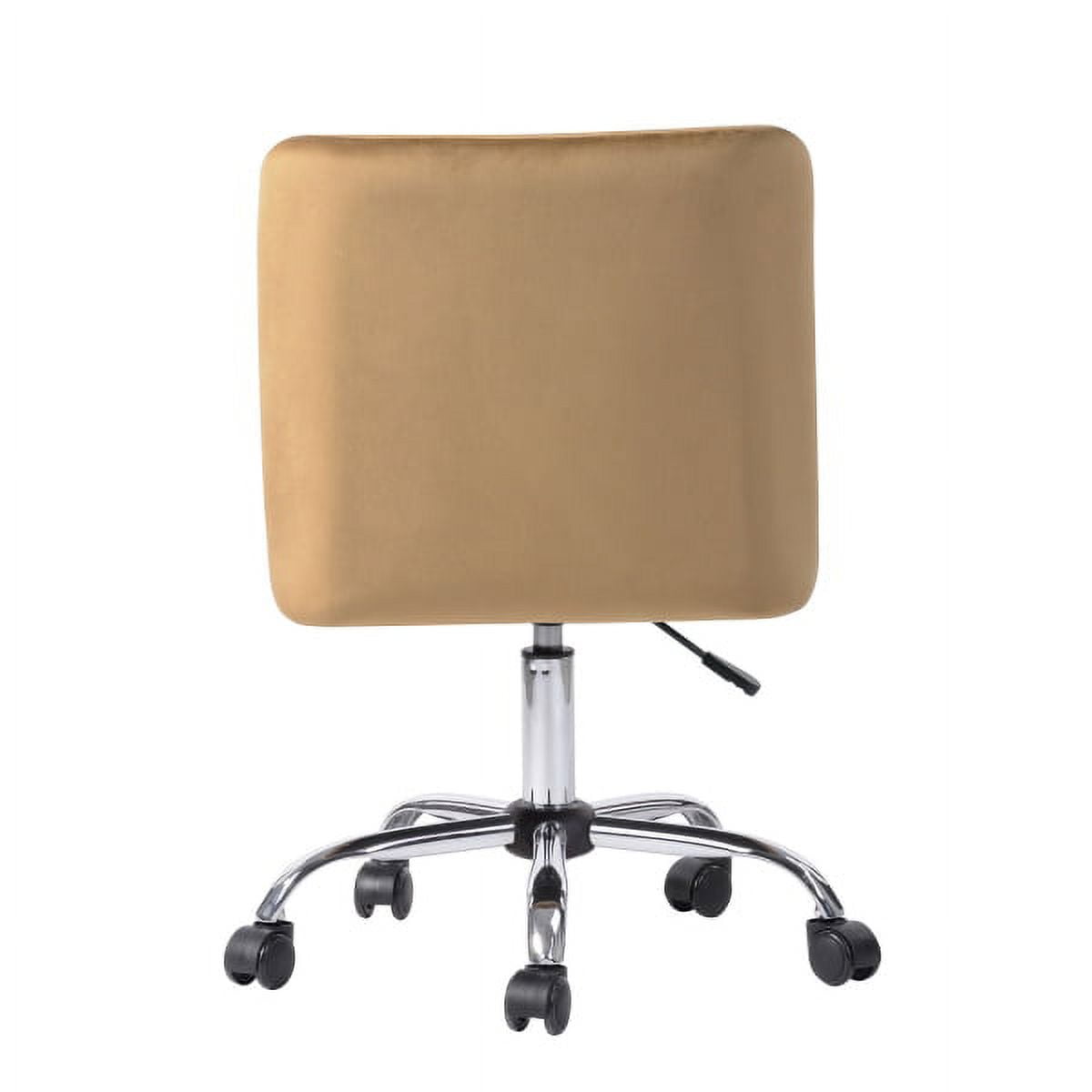 Private Jungle Home Office Chair, Modern Twill Fabric Chair Adjustable Desk Chair Mid-Back Ergonomic Executive Chair-Light Brown Private Jungle Home Office Chair, Modern Twill Fabric Chair Adjustable Desk Chair Mid-Back Ergonomic Executive Chair-Light Brown