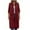 Wine, variant on Riecok Long Jackets for Women Lapel Long Sleeve Jackets Zip Up Coats with Pockets Solid Color Baggy Trendy Clothes