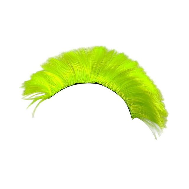 Casco Peluca carnaval Zulema Verde claro Peluca de pelo punk