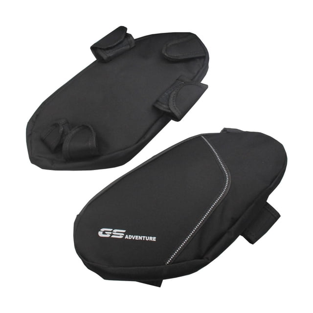 barra de choque del marco,Bolsa de viaje para herramientas laterales de parachoques de marco de motocicleta,Bolsas de almacenamiento de barras de choque de marco de parachoques a prueba de