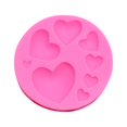 thumbnail image 3 of Moyic Molde de pastel Hearted Silicone Fondant Mold DIY Chocolate Baking Mold Herramientas y accesorios para hornear, 3 of 6