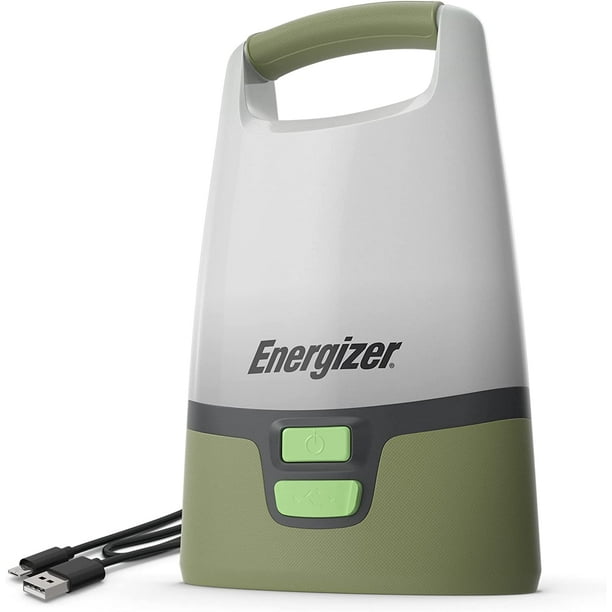 Energizer Rechargeable LED Camp Lantern, 1000+ Lumens, Woods Green
