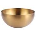 thumbnail image 1 of Cateissary Juego de ensaladeras de acero inoxidable versátil para una fácil limpieza Caja fuerte para ensaladera de acero inoxidable Mostrada oro 20cm, 1 of 6