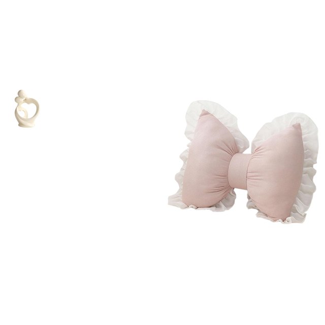 Estatua abstracta,Estatua de resina para decoración del hogar,escultura de pareja,Cojín con lazo bonito,Almohada con forma de lazo,bonito cojín decorativo con lazo,Funda de almohada con lazo