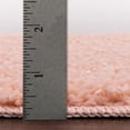 thumbnail image 4 of Mainstays Transitional Solid Blush Indoor Youth Shag Area Rug, 3' x 4'8", 4 of 9