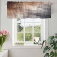 thumbnail image 3 of Valances for Windows Rod Pocket Short Curtain for Bathroom Living Room Bedroom 1 Panel 42x12in, 3 of 9