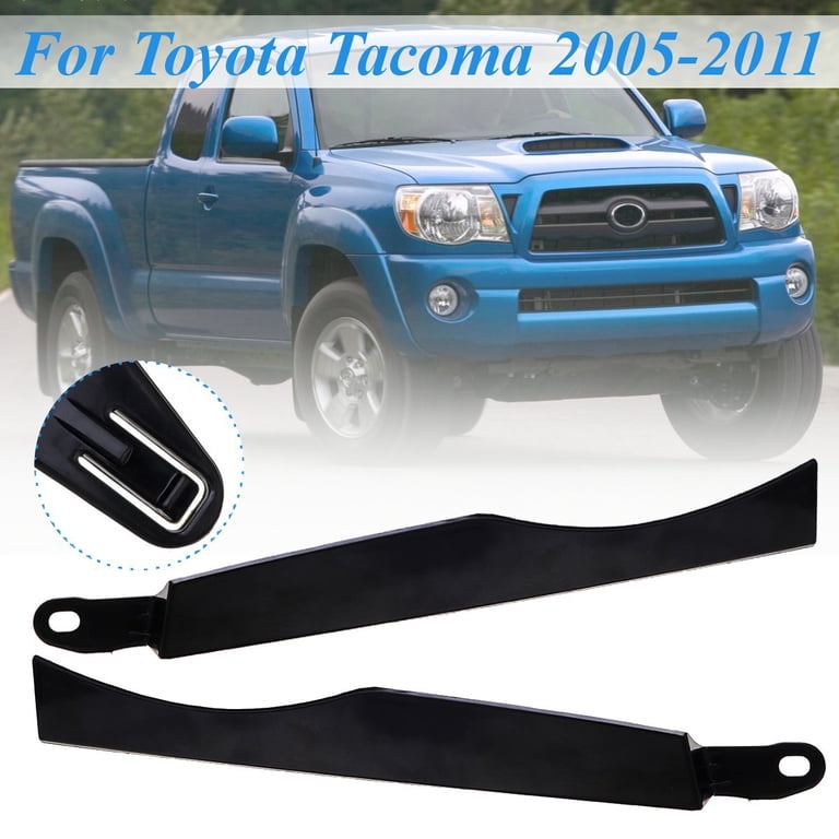 Front Bumper Headlight Filler Trim Panels For 2005-2011 Toyota Tacoma - Left & Right Metal
