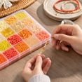 thumbnail image 5 of Multi‑Color Assorted Seed Bead Kit for Adults, Mixed Glass Small Beading Set with Divided Storage Box, DIY Jewelry Making Supplies for Bracelet Necklace Craft, Home Handcraft & Creative Art Project, 5 of 8