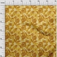 thumbnail image 2 of oneOone Georgette Viscose Yellow Fabric Florals Sewing Craft Projects Fabric Prints By Yard 42 Inch Wide-DF8, 2 of 4