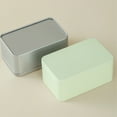 thumbnail image 1 of Becaristey Exquisite And Practical Square Tea Box Any Occasion Empty Rectangular Metal Storage Tins Metal Box Beige, 1 of 6