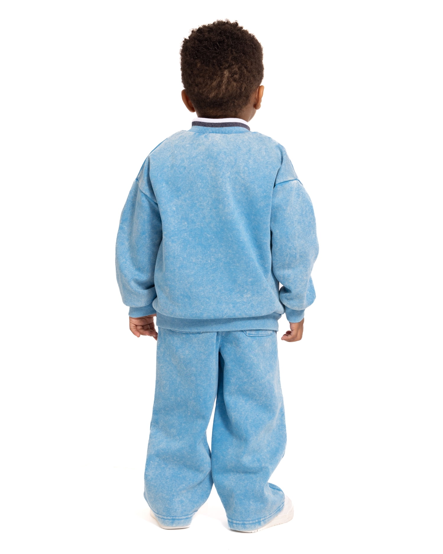 Ford Bronco Toddler Boys Quarter Zip Pullover and Pants Set, 2-Piece, Sizes 12M-5T