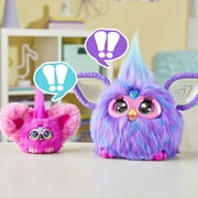 Furby Furblets Flo-Flo Mini Flamingo Friend, Electronic Plush Toys for Girls & Boys, School Backpack Charms, 6+