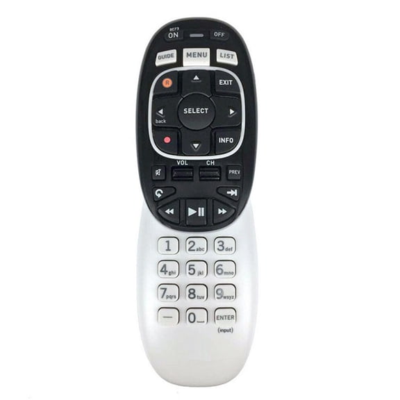 Replacement Remote Control Compatible With DIRECTV Genie RC71 RC72 RC73, HR34 HR44 C41 C51 Receivers, IR/RF Dual Mode Universal Remote For Genie DVR & Clients (Battery Not Included),black