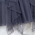 thumbnail image 6 of ClodeEU Women's Tulle High Waisted A Line Midi Skirt ,Flowy Slimming Casual Skirt Gray,Womens Plus Free Size, 6 of 8
