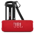 thumbnail image 1 of Altavoz portátil JBL FLIP 6 impermeable con funda GSport roja, 1 of 8
