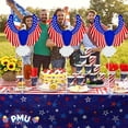 thumbnail image 6 of PMU 12 Inch Pre-Inflated Patriotic Eagle Balloon with Stick and Fringe Ribbons, 4th of July, Independence Day, Patriotic Decorations, Eagle Mylar Balloons, Red White Blue pkg/1, 6 of 6