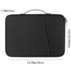 thumbnail image 3 of Bolsa para computadora tablet de 13 pulgadas, negra, bolsa ligera para laptop, 3 of 6