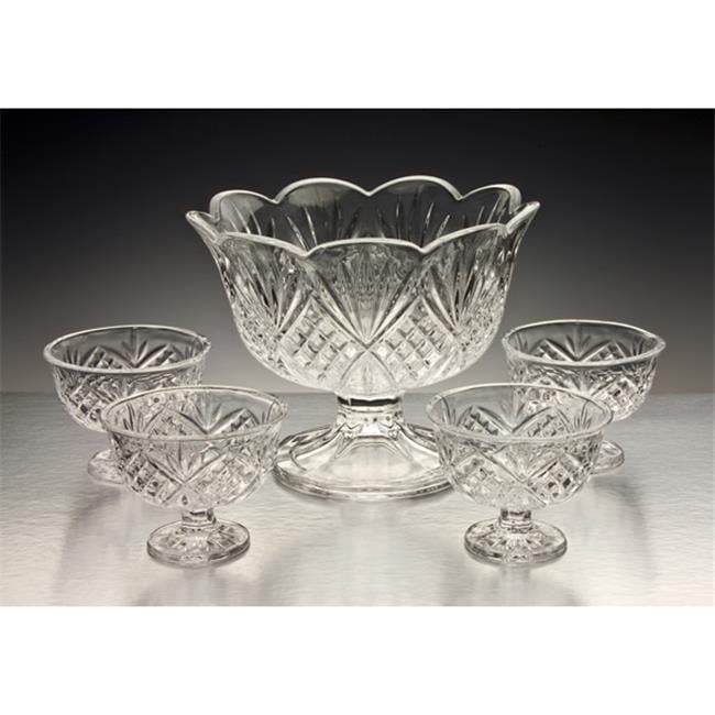 Godinger 25959 Dublin Pedestal Dessert Bowl Set Walmart Canada
