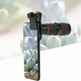 thumbnail image 2 of Mobile Phone Attachment Lens  Mobile Zoom Lens  Mobile Camera and Accessories  8X  12X  20X  Smartphone and Tablet Long Focus Telephoto with Clip  Black, 2 of 5