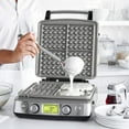 thumbnail image 3 of GreenPan Elite Ceramic Nonstick 4-Square Waffle Maker | Graphite, 3 of 9