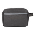thumbnail image 4 of Portable Wet Dry Separation Cosmetic Bag, Multifunctional Travel Storage, Waterproof Leak-Proof Design, Compact Foldable, For Gym Office, Beauty Organizer, Clear Mesh Window, Durable Polyester, TSA, 4 of 8