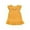Yellow, variant on Timegard Baby Clothes for Girls Toddler Cute Ruffle Cap Sleeve Ruffle Loose Tank Top Infant Summer