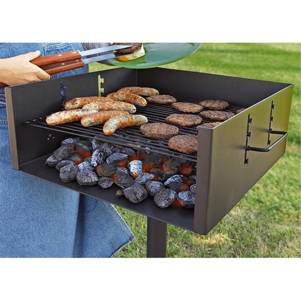 Guide Gear HeavyDuty Park Style Charcoal Grill Extra Large Walmart