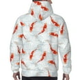 thumbnail image 7 of Salouo Koi Fish Corals,Spring Summer Pattern Men's Fall Hoodie Sweatshirt,Sport Hoodie with Pockets for Men Pullover Casual Hooded Sweatshirt-XX-Large, 7 of 7