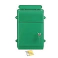 thumbnail image 1 of veasfak Wall Mounted Mailbox Hanging Post Box Collection Box Door House Key Drop Box Green, 1 of 9