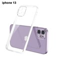 thumbnail image 1 of Étui Transparente Conçue pour iPhone 12, iPhone 12 Pro Étui Antichoc Robuste Pare-Chocs en TPU Souple Étui de Protection Transparente pour Apple iPhone 12/iPhone, 1 of 5